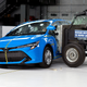 The redesigned 2019 Toyota Corolla hatch, which is a Top Safety Pick with certain headlights.